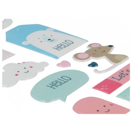 Pegatinas en relieve XL - Animales adorables Pegatinas en relieve XL - Animales adorables