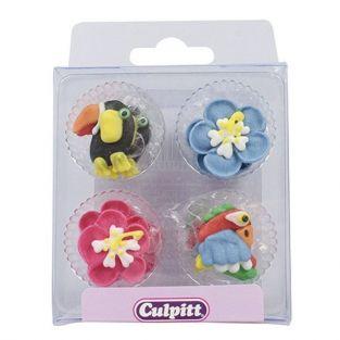 12 d?corations en sucre tropicales Culpitt