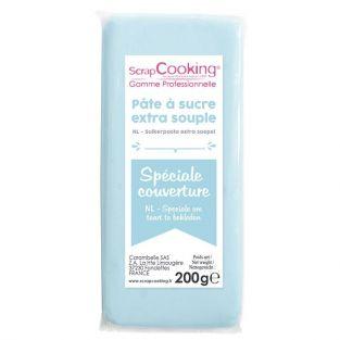 P?te ? sucre de couverture bleu clair 200 g