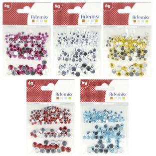 750 pierres strass ? coller - Multicolores