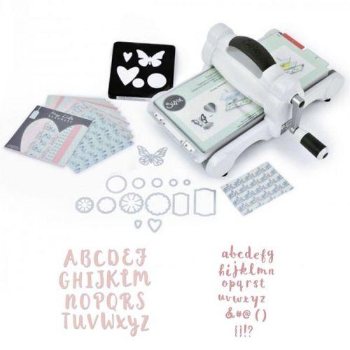 Kit débutant Sizzix Big Shot édition Alphabet Kit débutant Sizzix Big Shot édition Alphabet