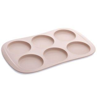 Moule à buns en silicone x 6 - Tescoma