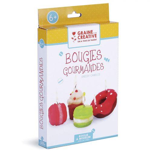 Coffret pour enfants - Bougies gourmandes à modeler Coffret pour enfants - Bougies gourmandes à modeler