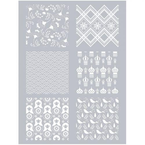 Polymer paste stencil 11,4 x 15,3 cm - Russia Polymer paste stencil 11,4 x 15,3 cm - Russia