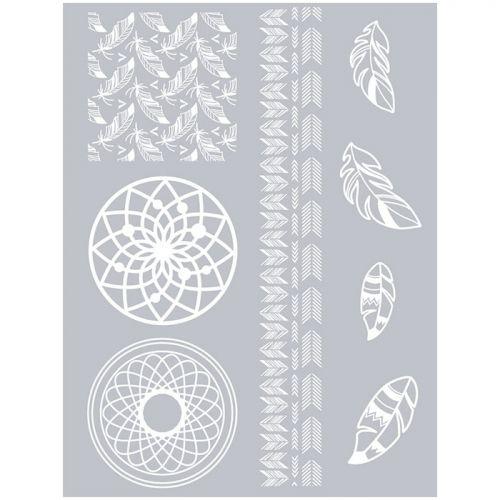 Esténcil para arcilla polimérica 11,4 x 15,3 cm - Atrapasueños Esténcil para arcilla polimérica 11,4 x 15,3 cm - Atrapasueños