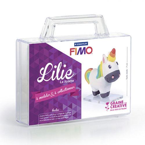 Coffret FIMO Ma première figurine - Lilie la licorne Coffret FIMO Ma première figurine - Lilie la licorne