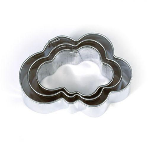 3 mini cookie cutters - Clouds 3 mini cookie cutters - Clouds