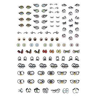 188 stickers - Eyes