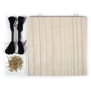 Coffret String Art - Tableau Art filaire à faire soi-même 22 x 22 cm