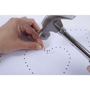 Set String Art - Wooden Board Do It Yourself 22 cm x 22 cm