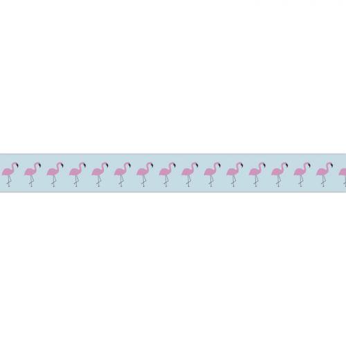 Masking tape flamant rose 5 m x 15 mm Masking tape flamant rose 5 m x 15 mm