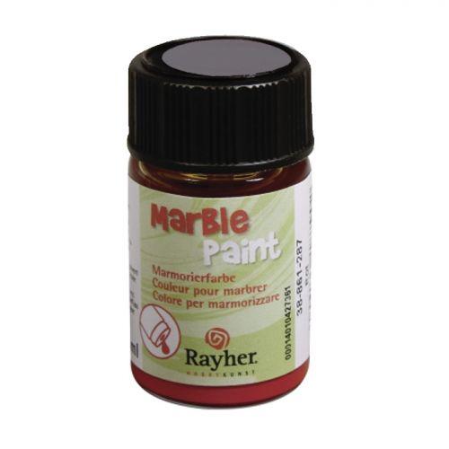 Peinture à marbrer 20 ml - Argent Peinture à marbrer 20 ml - Argent