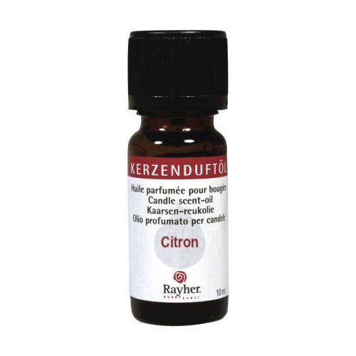 Huile parfumée pour bougie 10 ml - citron Huile parfumée pour bougie 10 ml - citron