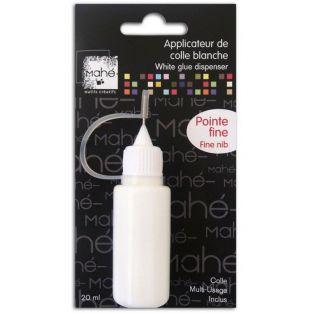 Tube de colle blanche pointe fine - 20 ml