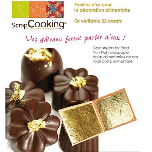 10 feuilles d'or comestibles 10 feuilles d'or comestibles