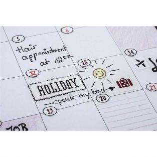 Calendar stickers - symbols & notes