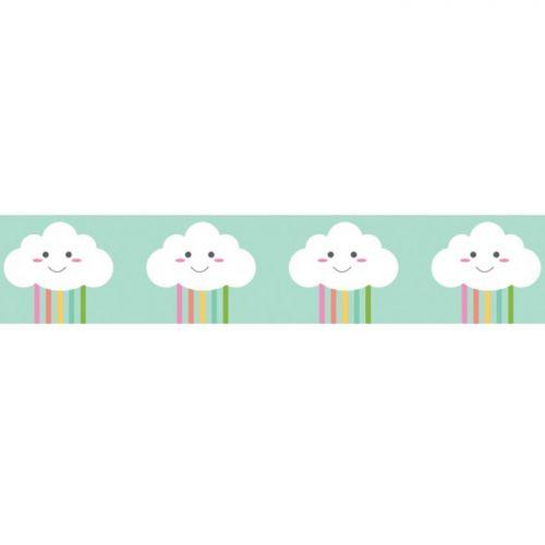 Masking tape 10 m x 1,5 cm - Petits nuages Masking tape 10 m x 1,5 cm - Petits nuages