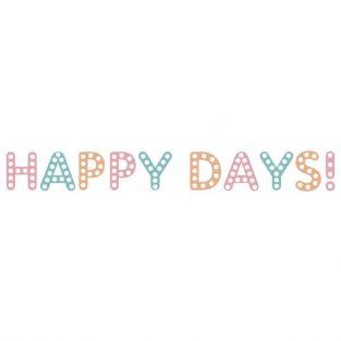 Masking tape 10 m x 1.5 cm - Happy Days