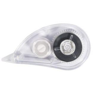 3 colored correction tape rollers - light gray, pink, mint