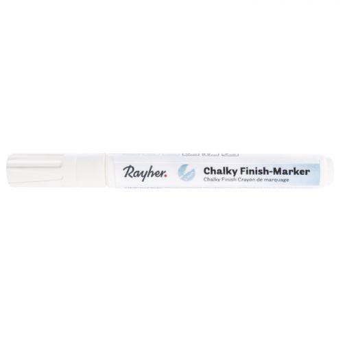 Marqueur-craie à pointe ronde 2-4 mm Chalky Finish - Blanc Marqueur-craie à pointe ronde 2-4 mm Chalky Finish - Blanc