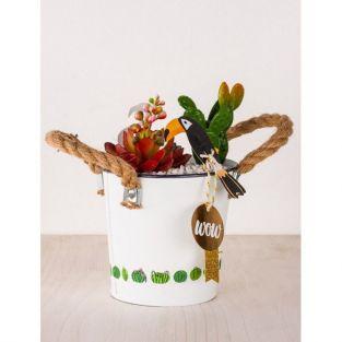 Kit décoration de cadeau - Tropical