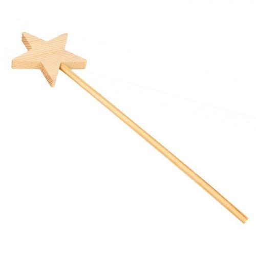 Baguette magique en bois 23 cm Baguette magique en bois 23 cm