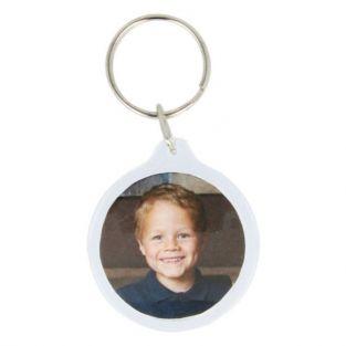 4 photo keychains Ø 3.5 cm