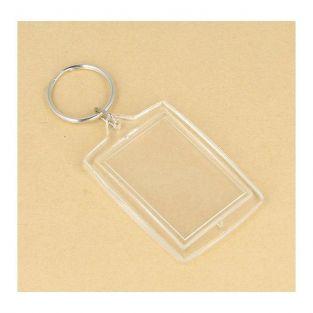 4 photo keychains 3 x 4.5 cm
