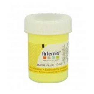 Polvo de embossing 40 ml - Fluo amarillo