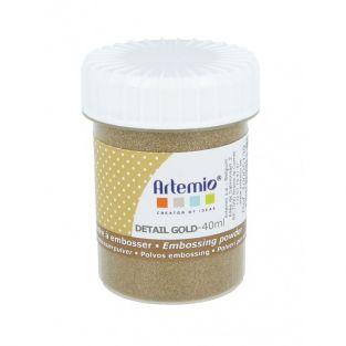 Poudre à embosser 40 ml - Doré fin
