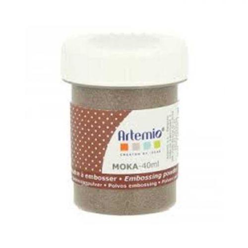 Embossing powder 40 ml - Brown Embossing powder 40 ml - Brown