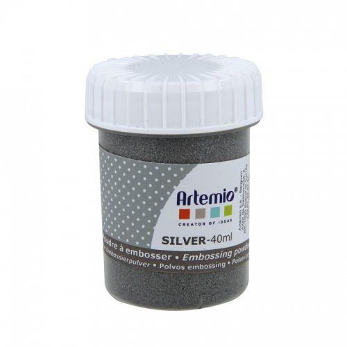 Poudre à embosser 40 ml - Argenté Poudre à embosser 40 ml - Argenté