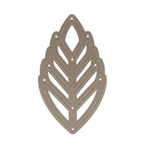 Matrice de découpe Feuille tropicale 13,5 x 7,5 cm Matrice de découpe Feuille tropicale 13,5 x 7,5 cm