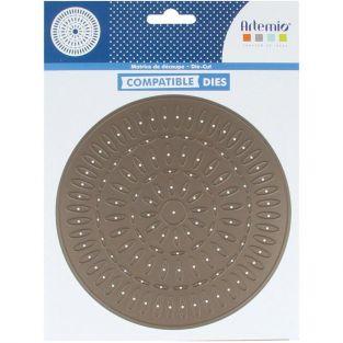 Matrice de découpe - Rosace indienne Ø 15 cm