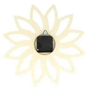 Horloge en bois soleil Ø 30 cm