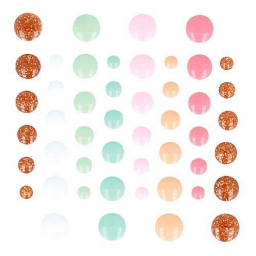 64 enamel drops - Multicolored 64 enamel drops - Multicolored