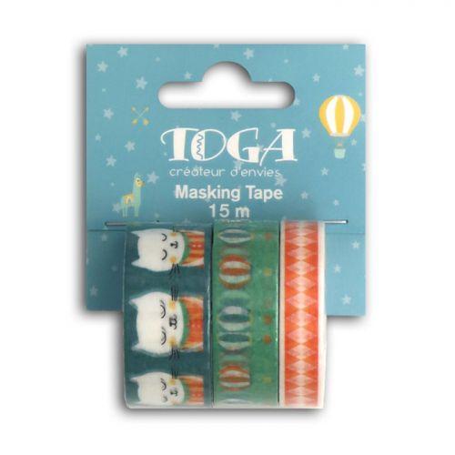 3 masking tapes 5 m - Leonard 3 masking tapes 5 m - Leonard