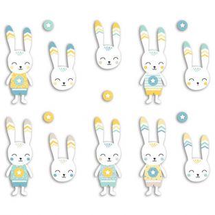 20 formas cortadas - Rabbit Leonard