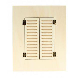 Wood picture frame 22 x 27 cm - Window