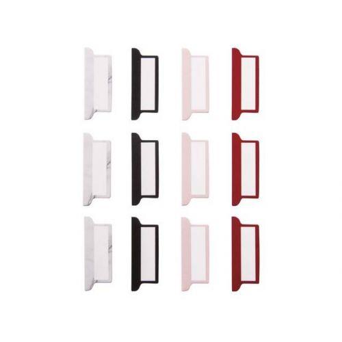 12 onglets adhésifs pour Bullet journal - blanc, noir, rouge 12 onglets adhésifs pour Bullet journal - blanc, noir, rouge
