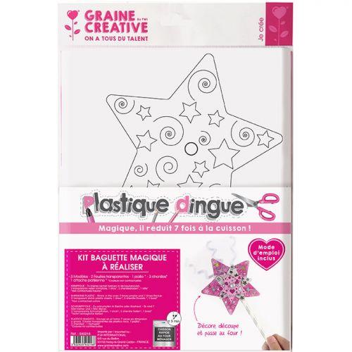 Shrink plastic kit - Self-made magic wand Shrink plastic kit - Self-made magic wand