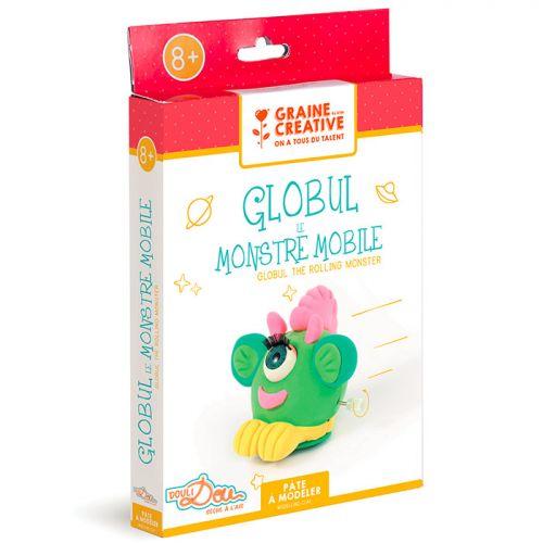 Coffret pour enfants pâte à modeler - Globule le monstre qui roule Coffret pour enfants pâte à modeler - Globule le monstre qui roule
