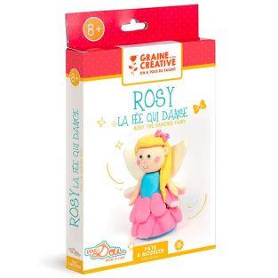 Coffret pour enfants pâte à modeler - Rosy la fée qui danse