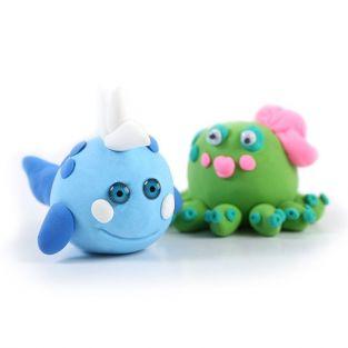 Coffret pour enfants pâte à modeler - Les copains de l'Océan
