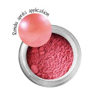 Metallic effect powder for FIMO clay - Coral red
