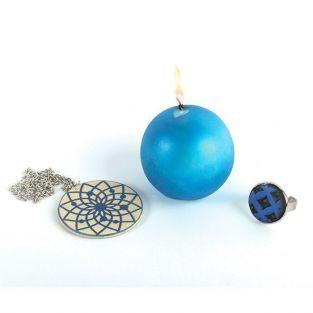 Metallic effect powder for FIMO clay - Sapphire blue