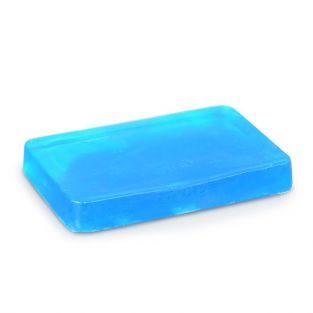 Savon à mouler 100 g - Translucide bleu