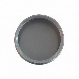 Boîte métallique à couvercle transparent 5,3 x 2,5 cm