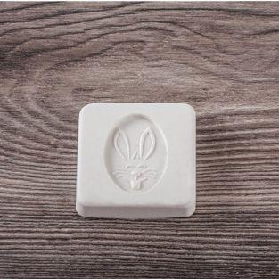 Tampons caoutchouc pour savon à faire soi-même x 2 - Lapin & carotte