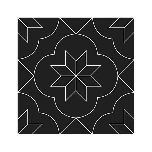 Matrice de découpe universelle 12 x 12 cm - Carreaux de ciment Matrice de découpe universelle 12 x 12 cm - Carreaux de ciment